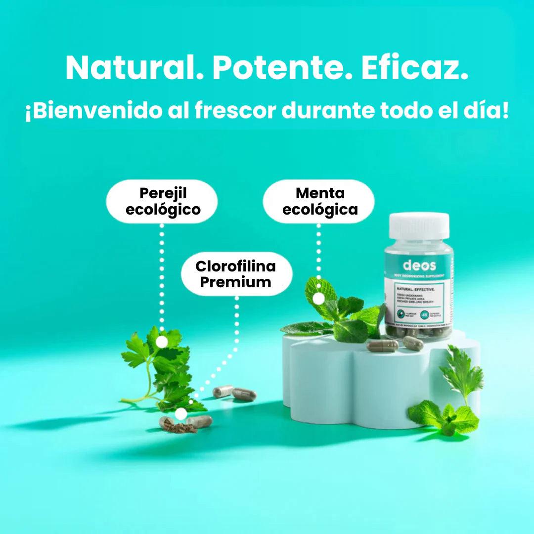 OFERTA DEOS® DESODORANTE INTERNO EN CAPSULAS