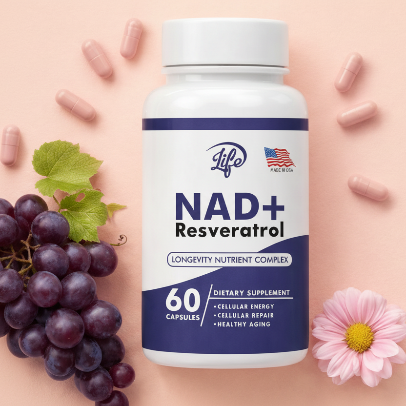 NAD+  RESVERATROL