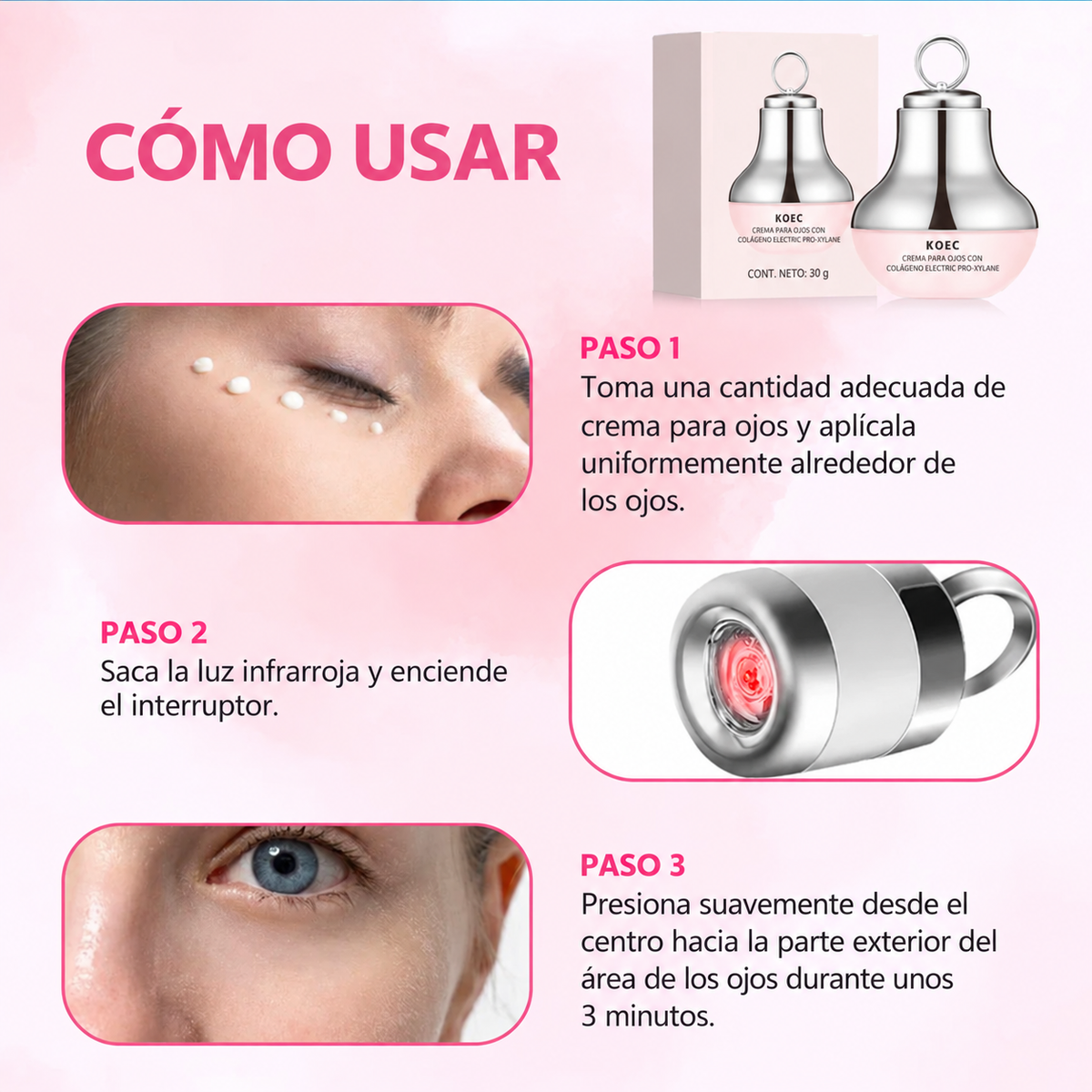 CREMA DE MASAJE PARA OJOS
