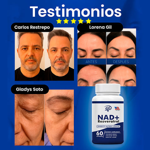 NAD+  RESVERATROL