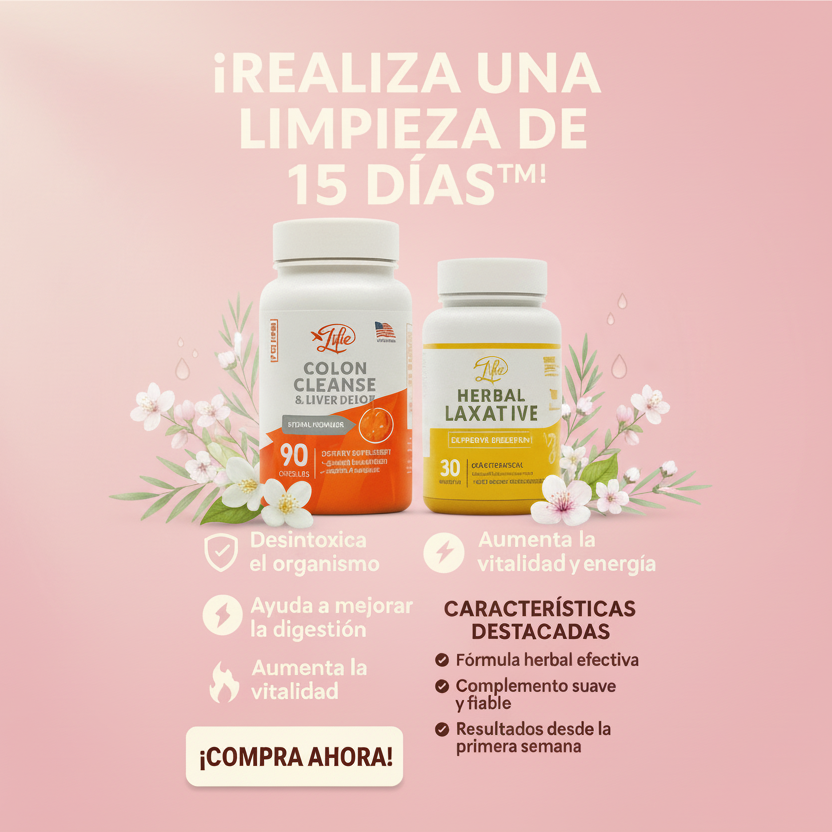 LIMPIEZA DE COLON 15 Dias™ 2x1