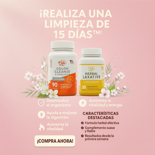 LIMPIEZA DE COLON 15 Dias™ 2x1