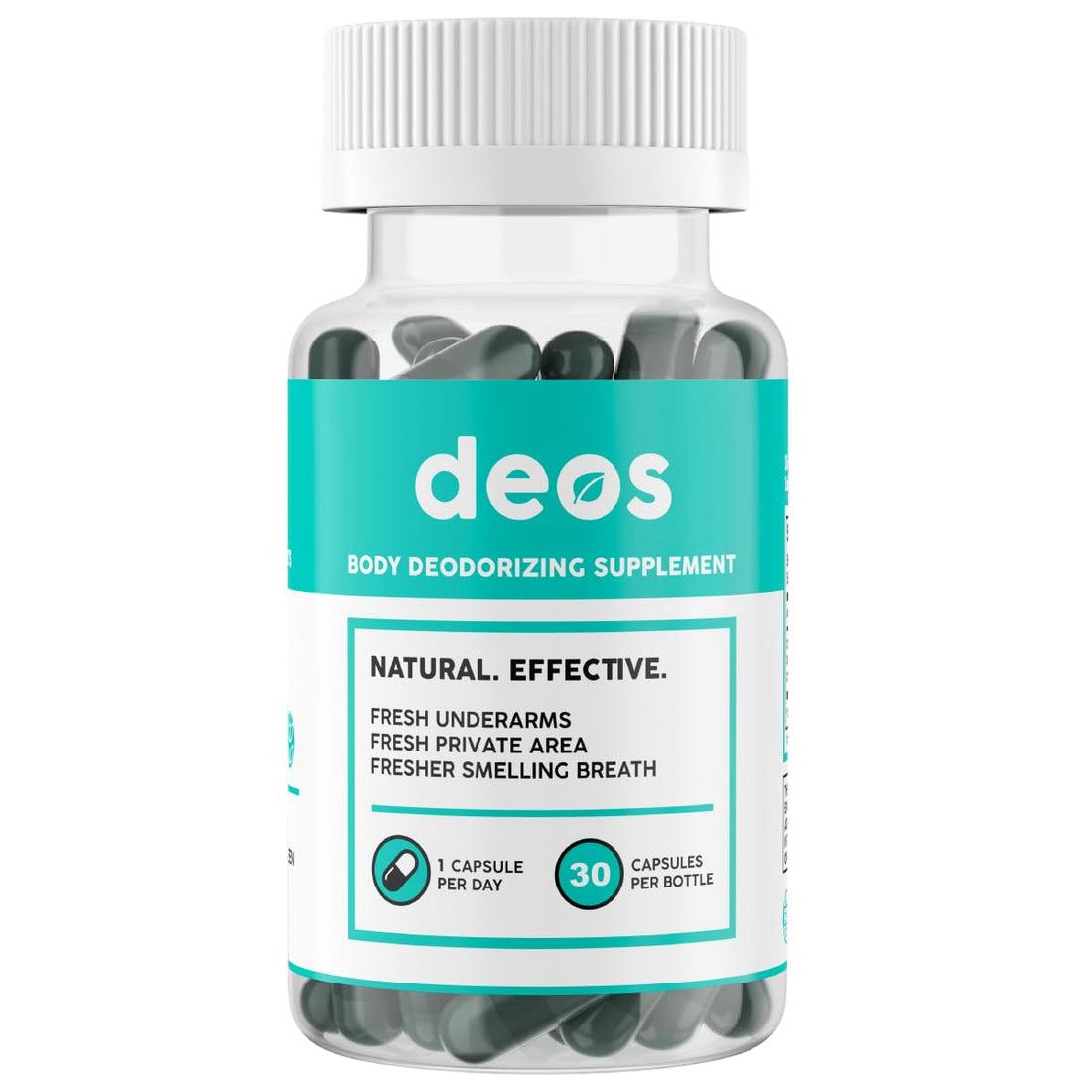 OFERTA DEOS® DESODORANTE INTERNO EN CAPSULAS