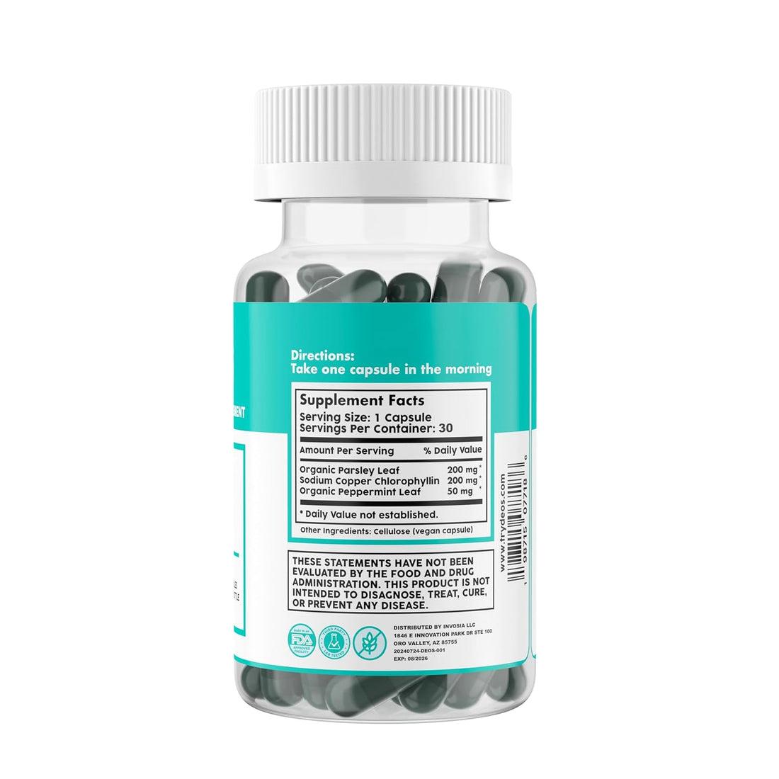 OFERTA DEOS® DESODORANTE INTERNO EN CAPSULAS