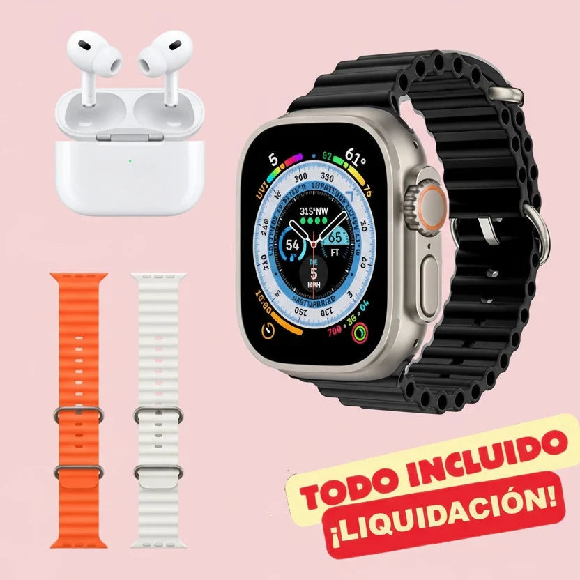 SMARTWATCH X8 + Auriculares ProAir Gratis
