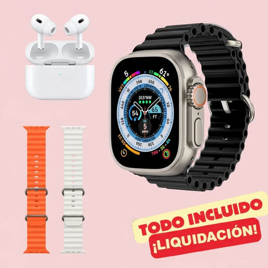 SMARTWATCH X8 + Auriculares ProAir Gratis